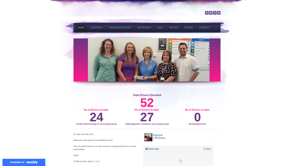 Screenshot of the Ngnpuk website