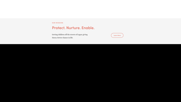 Screenshot of the Child Lifeline website