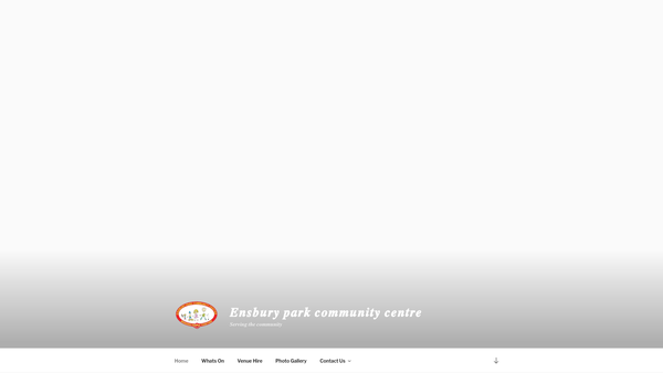 Screenshot of the Ensbury Park Community Association website