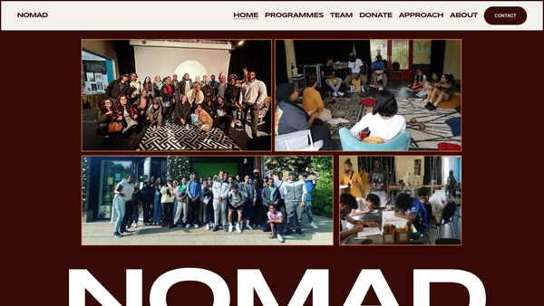 Screenshot of the Nomad - Nations Of Migration Awakening The Diaspora website