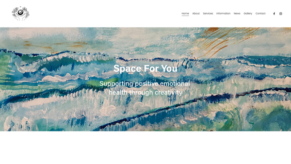 Screenshot of the Space For You Limited website