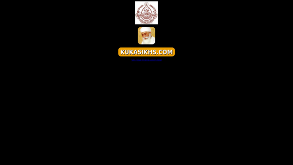 Screenshot of the Namdhari Sikh Sangat UK website