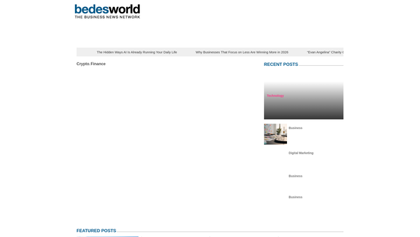 Screenshot of the The Friends Of The World Of Bede website