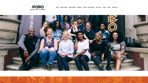 Screenshot of the Mobo Trust website