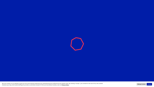 Screenshot of the The Apex2100 Foundation website