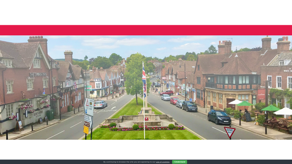 Screenshot of the The Haslemere Penny Ha'penny Trust website