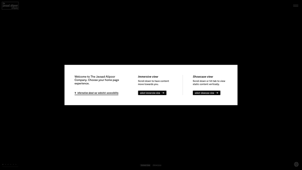 Screenshot of the Northern Lines website