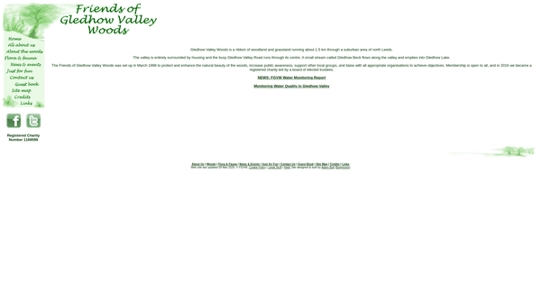 Screenshot of the The Friends Of Gledhow Valley Woods website