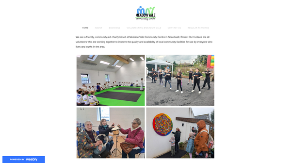 Screenshot of the Meadow Vale Community Association website