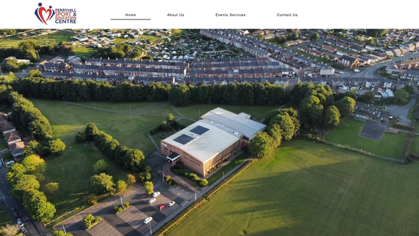 Screenshot of the Ferryhill Community Partnership website