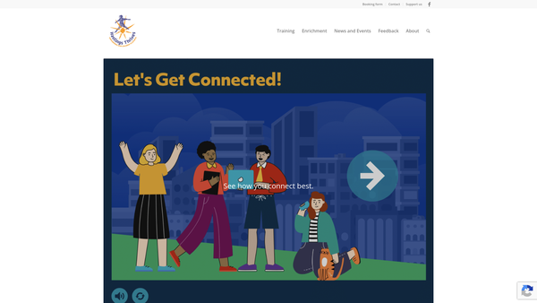 Screenshot of the Hastings Thrives website