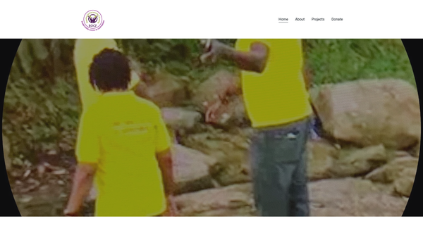 Screenshot of the Reaching Out Community Fellowship website