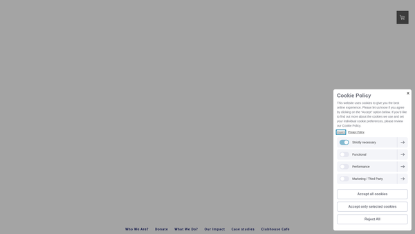 Screenshot of the Burgess Sports website