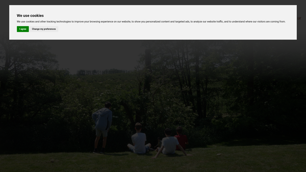 Screenshot of the La Petite Ecole De Canterbury website