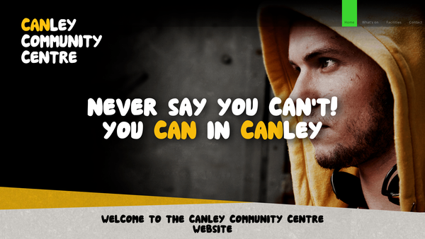 Screenshot of the The Canley Community Centre website