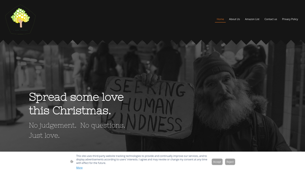 Screenshot of the I Have Enough website