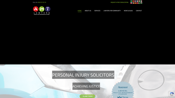 Screenshot of the Amt Foundation Limited website