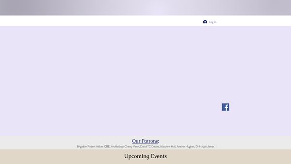 Screenshot of the Monmouth Male Voice Choir website