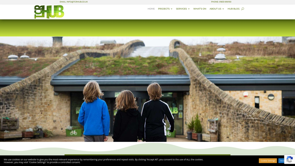 Screenshot of the Teesdale Community Resources website
