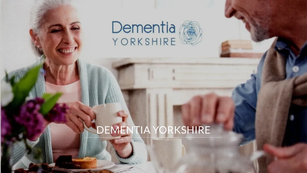 Screenshot of the Dementia Yorkshire website