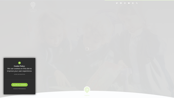 Screenshot of the Danesfield School Fund website