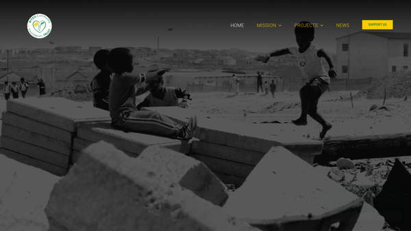 Screenshot of the Bitou Community Foundation Trust website