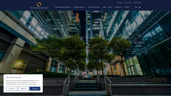 Screenshot of the Play Action International website