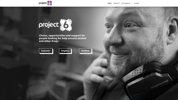 Screenshot of the Airedale Voluntary Drug And Alcohol Agency Limited website