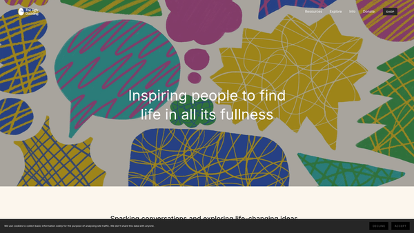Screenshot of the The Ugly Duckling Charity website