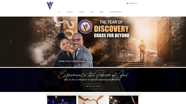 Screenshot of the Vcmi UK website