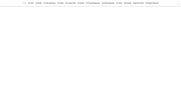 Screenshot of the The Brun Bear Foundation website
