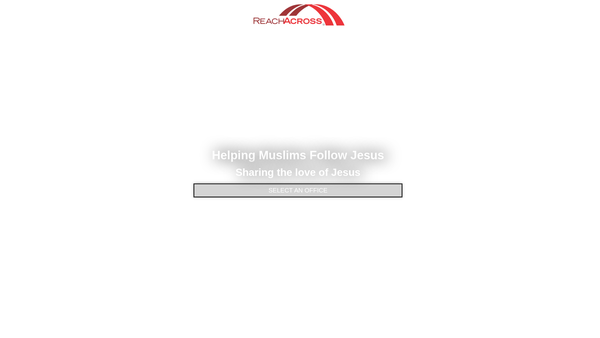 Screenshot of the Reachacross International website