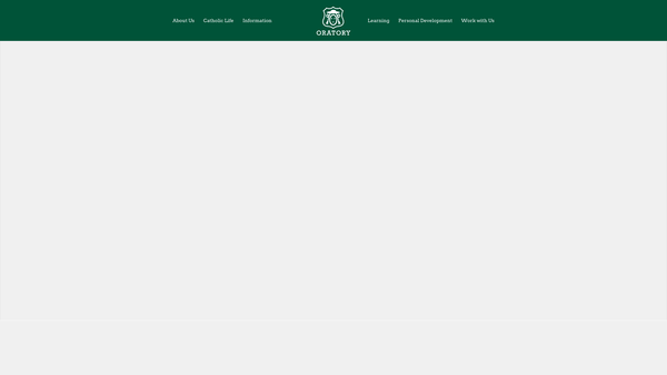 Screenshot of the The Newman Fund website