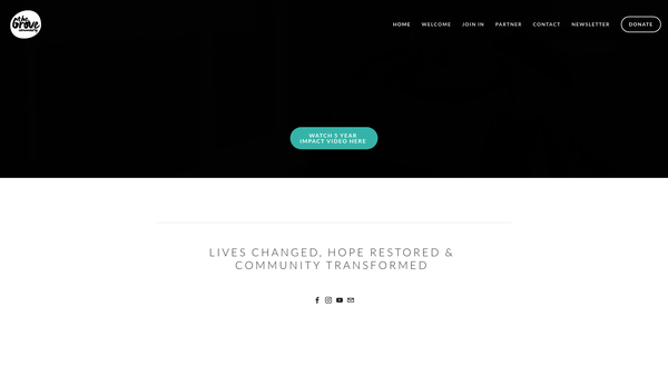 Screenshot of the Gurnell Grove Community Trust website