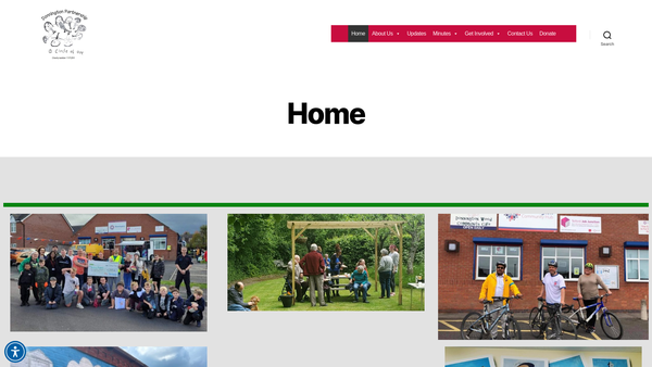 Screenshot of the Donnington Partnership CIO website