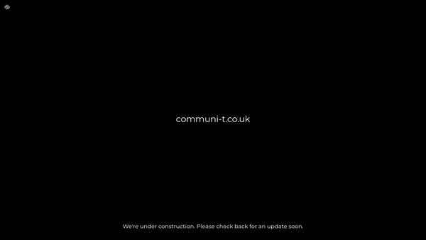 Screenshot of the Communi-T Trans Group website