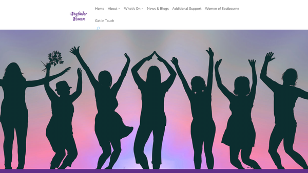 Screenshot of the The Wayfinderwoman Trust website