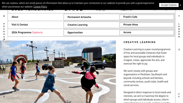 Screenshot of the Bold Everywhere website