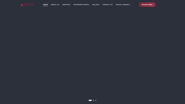Screenshot of the Al Ihsan UK website
