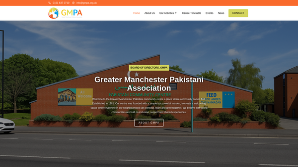 Screenshot of the Longsight Community Hub Ltd website