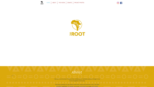 Screenshot of the The Root website