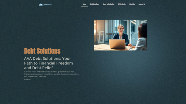 Screenshot of the London Durgotsav Committee website