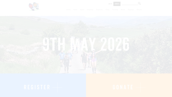 Screenshot of the Keswick To Barrow Walk website