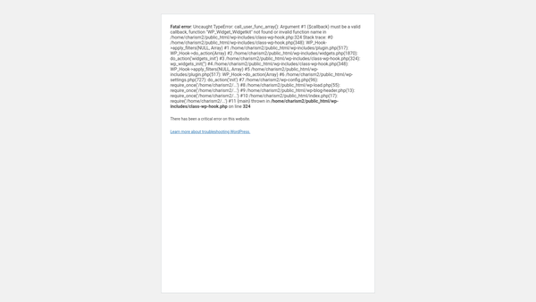 Screenshot of the Charis Missionary Church website