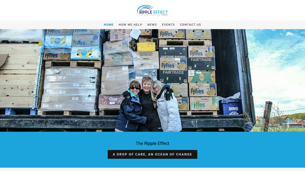 Screenshot of the The Ripple Effect - Lancaster website
