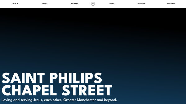 Screenshot of the The Parochial Church Council Of The Ecclesiastical Parish Of St Philip's With St Stephen's, Salford website
