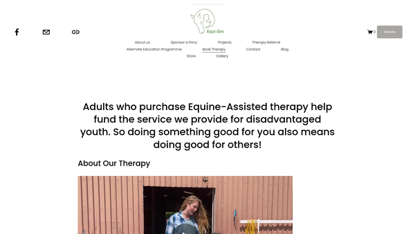 Screenshot of the Out Of Class website