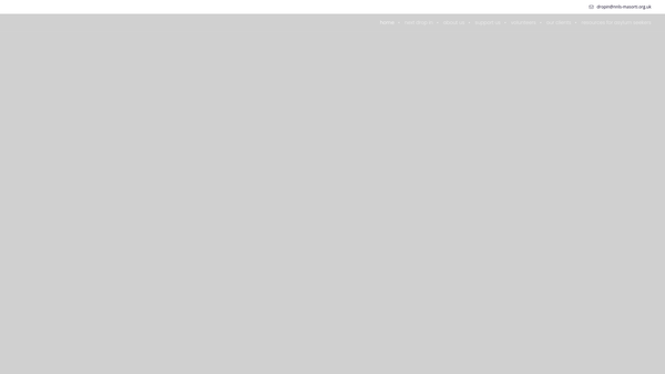 Screenshot of the Nnls Destitute Asylum Seekers Drop In website