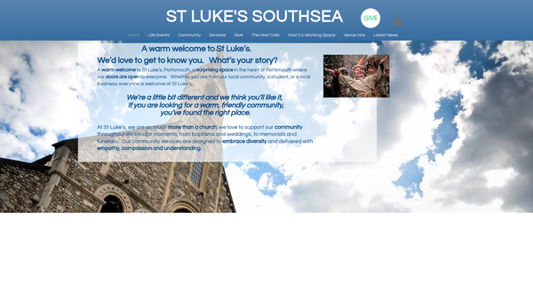 Screenshot of the The Parochial Church Council Of The Ecclesiastical Parish Of St Luke And St Peter website
