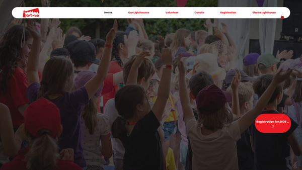 Screenshot of the Lighthouse (Hazlemere) website